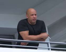 Vin Diesel smoking